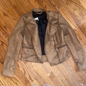 BANANA REPUBLIC - VEGAN SUEDE JACKET